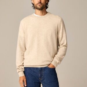 J Crew Men’s Cashmere Crewneck Sweater Size M
